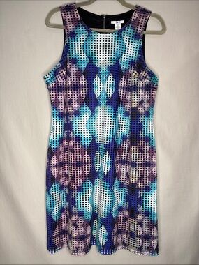 Bar111 Festi-Geo Print Sleeveless Dress